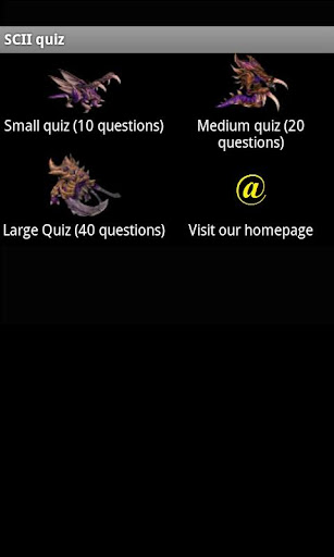 The Starcraft 2 Quiz