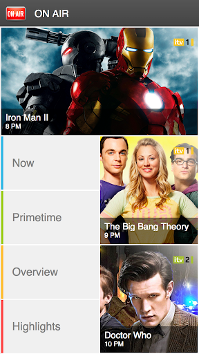 tv-guide-uk-on-air for android screenshot
