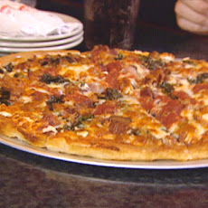 Collard Green Pizza