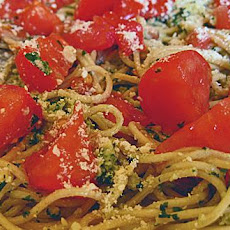 Walnut-Basil Pesto Pasta(Flat Belly Diet Recipe)