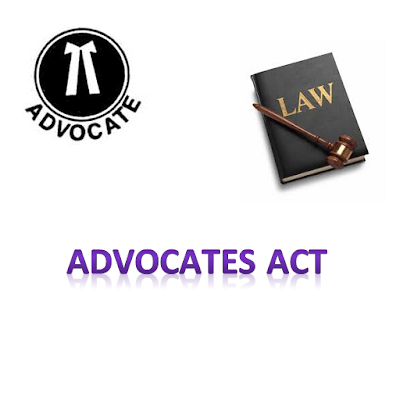 The Advocate Act 1961 Pdf