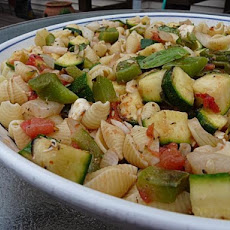 Summer in a Bowl Aka Grilled Veggies Pasta