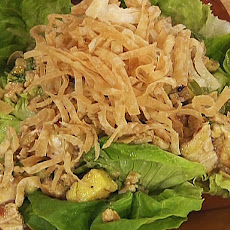 Grilled Pineapple and Chicken Salad