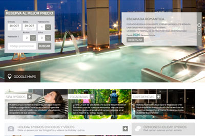 New Holiday Hydros Website