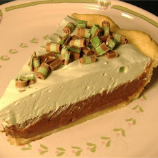 Creamy Layers Chocolate-Mint Pie