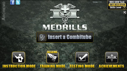 Medrills: Army Combitube