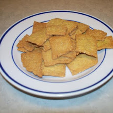Vegan Chickpea Crackers