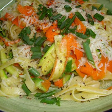 Zucchini & Carrot Ribbon Fettucini