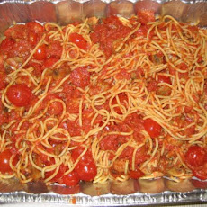 Spaghetti Sauce With Three Tomatoes