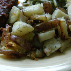 Garlic Herbed Roasted Red Skin Potatoes