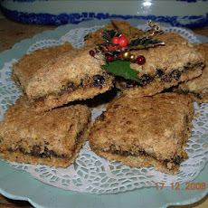 Christmas Mincemeat and Oat Squares/Slices