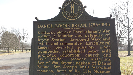 Daniel Boone Bryan, 1758-1845