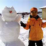 Making a Snowman at School
