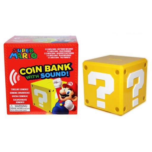 Nintendo tirelire Mario Cube