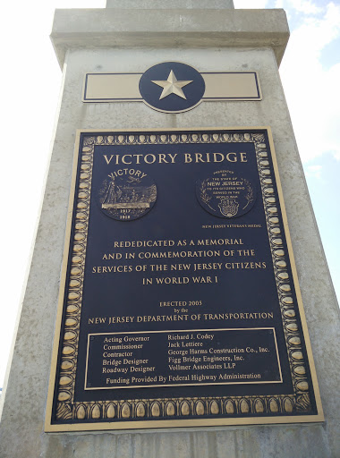 Victory Bridge Plaque