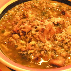 Spinach Mushroom and Artichoke Soup- Fast and Figure Friendly