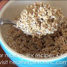 5 Minute Amaranth Popcorn