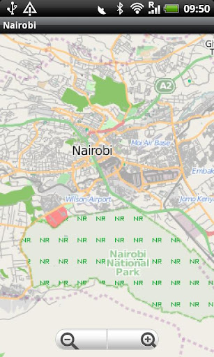 Nairobi Street Map