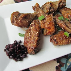 Huckleberry Glazed Chicken Wings