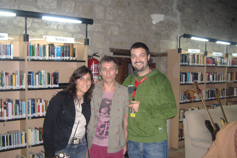 Sara, Ariel y yo en Luna Lunera