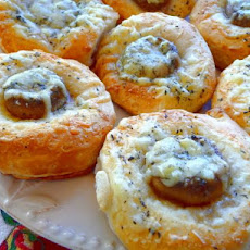 No Stuffing Cheesy Stuffed Mushrooms
