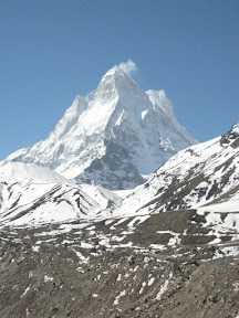 Shiva Ling, near the source of the Ganga
