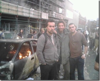Nicolas Cage's movie on set