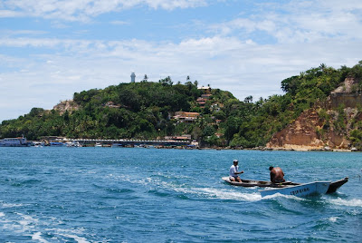 Départ du quai de Morro de Sao Paulo