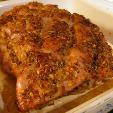Peachy Keen Ginger Pork Loin