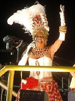 Belle ragazze Brasiliane nel Carnevale di Rio de Janeiro Brasil