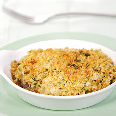 Oyster, Eggplant, and Tasso Gratin