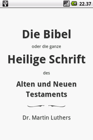 Die Bibel Luther Holy Bible