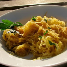 Moroccan Spiced Spaghetti Squash