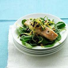 Roasted Salmon with Lemon Relish