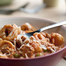 Cheese Tortellini with Prego® Roasted Garlic and Herb Sauce