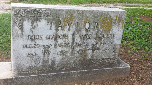 Taylor Family Plot 1892-1974
