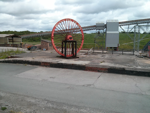 Winsford Rock Salt Mine Shaft Wheel
