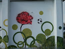 Róża grafitti