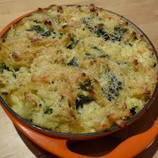 Baked Pasta with Cauliflower and Chard