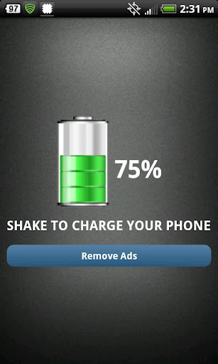 Shake Charge Battery PRANK App