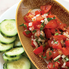 Tomato Salsa with Cucumber 