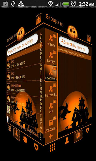 【免費個人化App】GO Contacts EX Halloween theme-APP點子