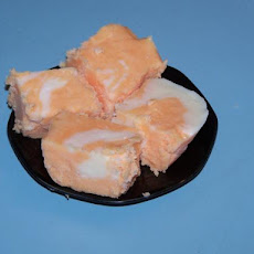 Marbled Orange Fudge