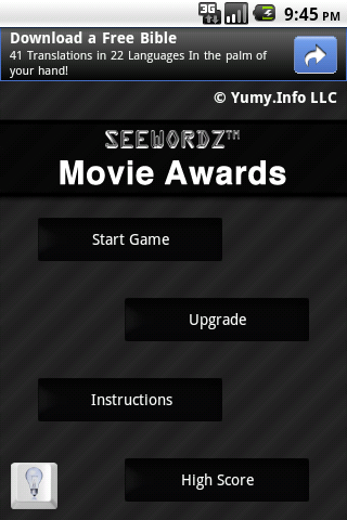 SeeWordz™ Movie Awards Free