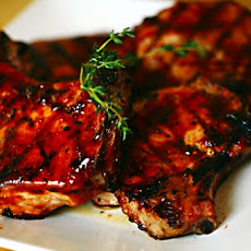 Barbecue-Rubbed Pork Chops