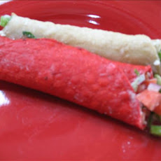 Blue Corn Feta Taquitos