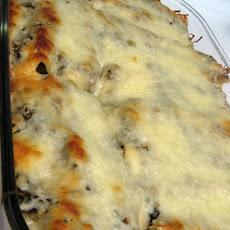 Creamy Corn and Spinach Enchiladas
