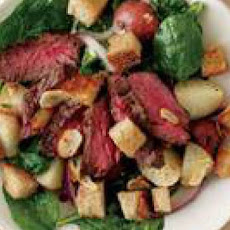 Steak-and-Potato Salad with Mustard Dressing