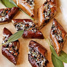 Mushroom-Stuffed Asian Eggplant