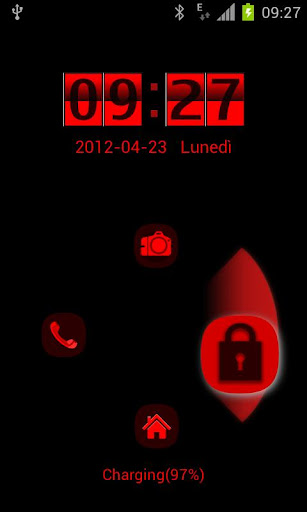 【免費個人化App】Night Vision Go Locker Theme-APP點子